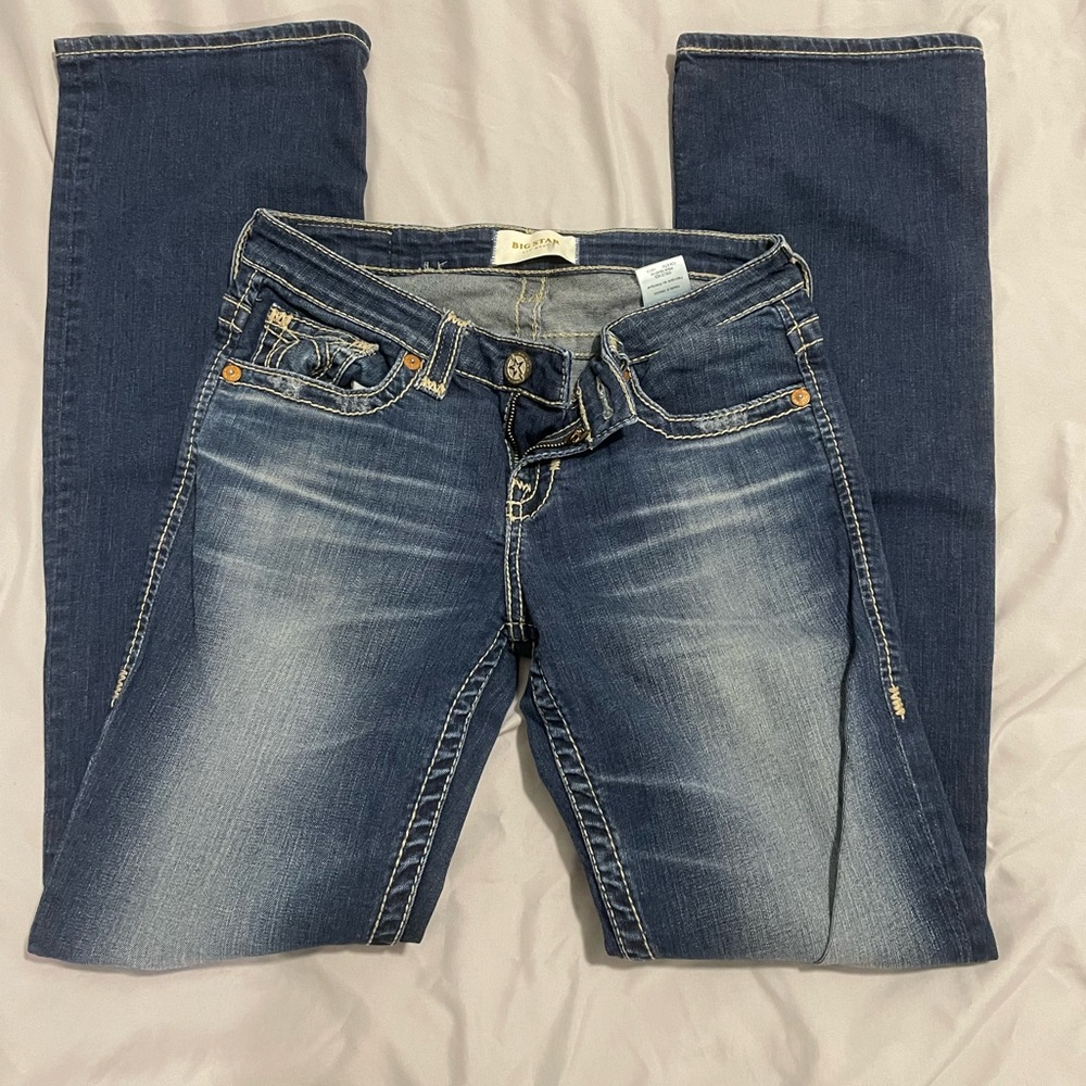 Big star boot cut jeans